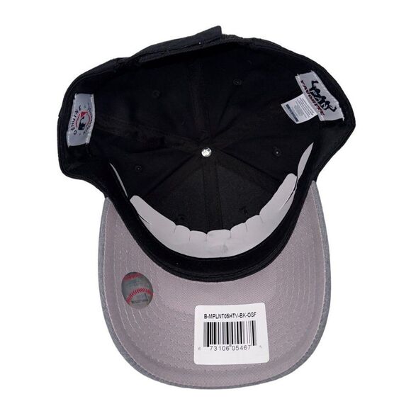 Fan Favorite Chicago Cubs Adjustable Strap Back Hat Black / Grey OS - Picture 5 of 8